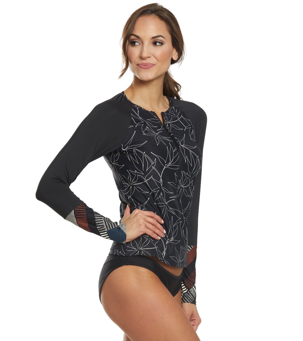 Carve Designs Women's Kona Long Sleeve Rashguard