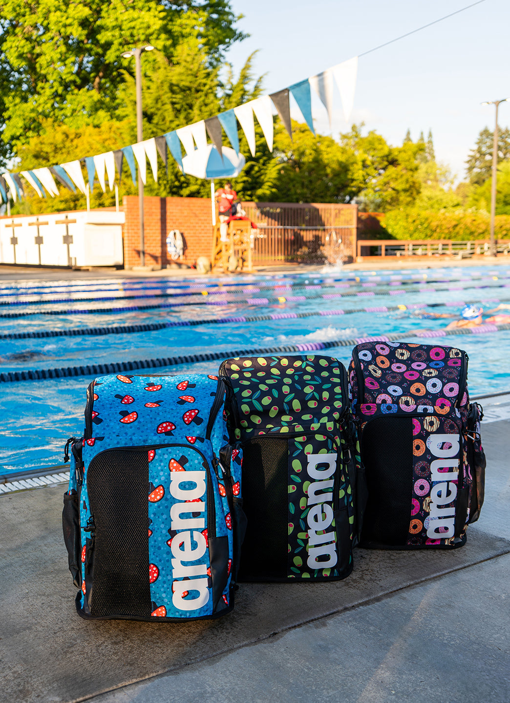 Arena Spiky III 45 Allover Backpack