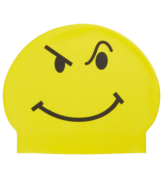Bettertimes Attitude Solid Latex Swim Cap