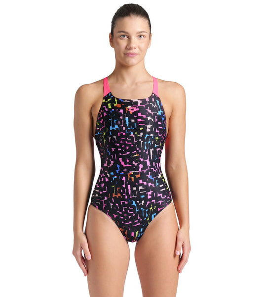Arena Women's Mosaic Pro Back One Piece Swimsuit