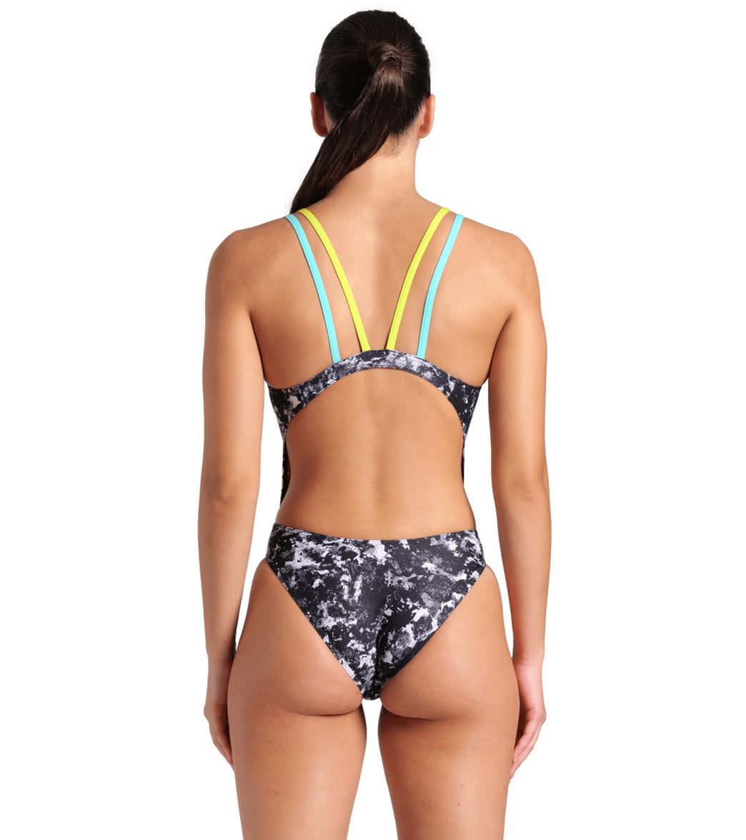 Arena Women's Rockin Tech Multi Back One Piece Swimsuit