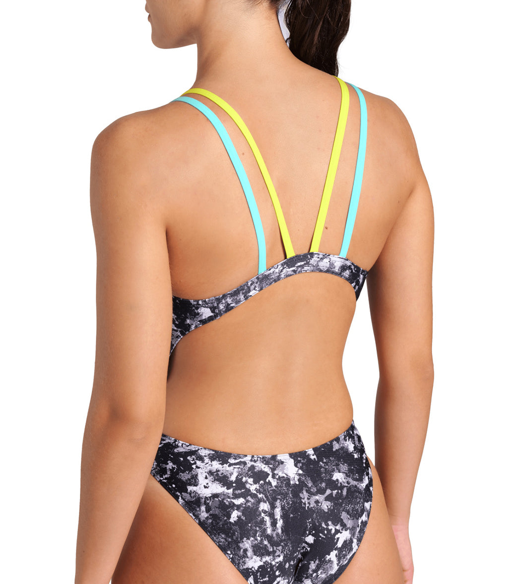 Arena Women's Rockin Tech Multi Back One Piece Swimsuit