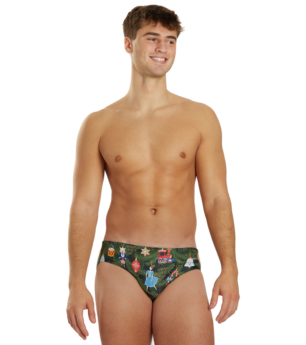 Sporti Granny Sweater Ornaments Brief Swimsuit (26-40)