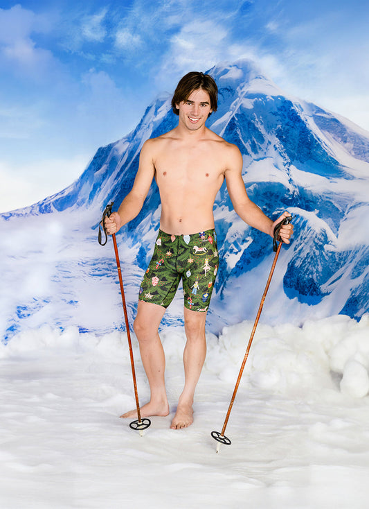 Sporti Granny Sweater Ornaments Jammer Swimsuit (22-44)