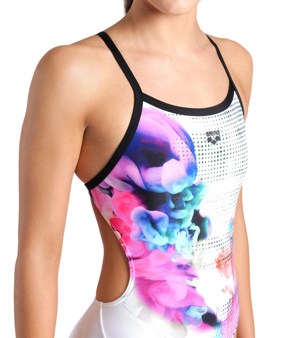 Arena Women's Airbrush Challenge Back One Piece Swimsuit
