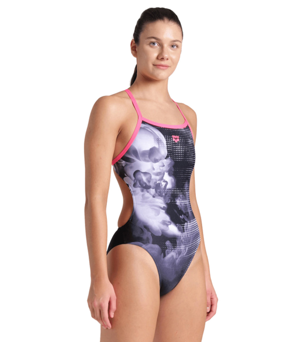 Arena Women's Airbrush Challenge Back One Piece Swimsuit