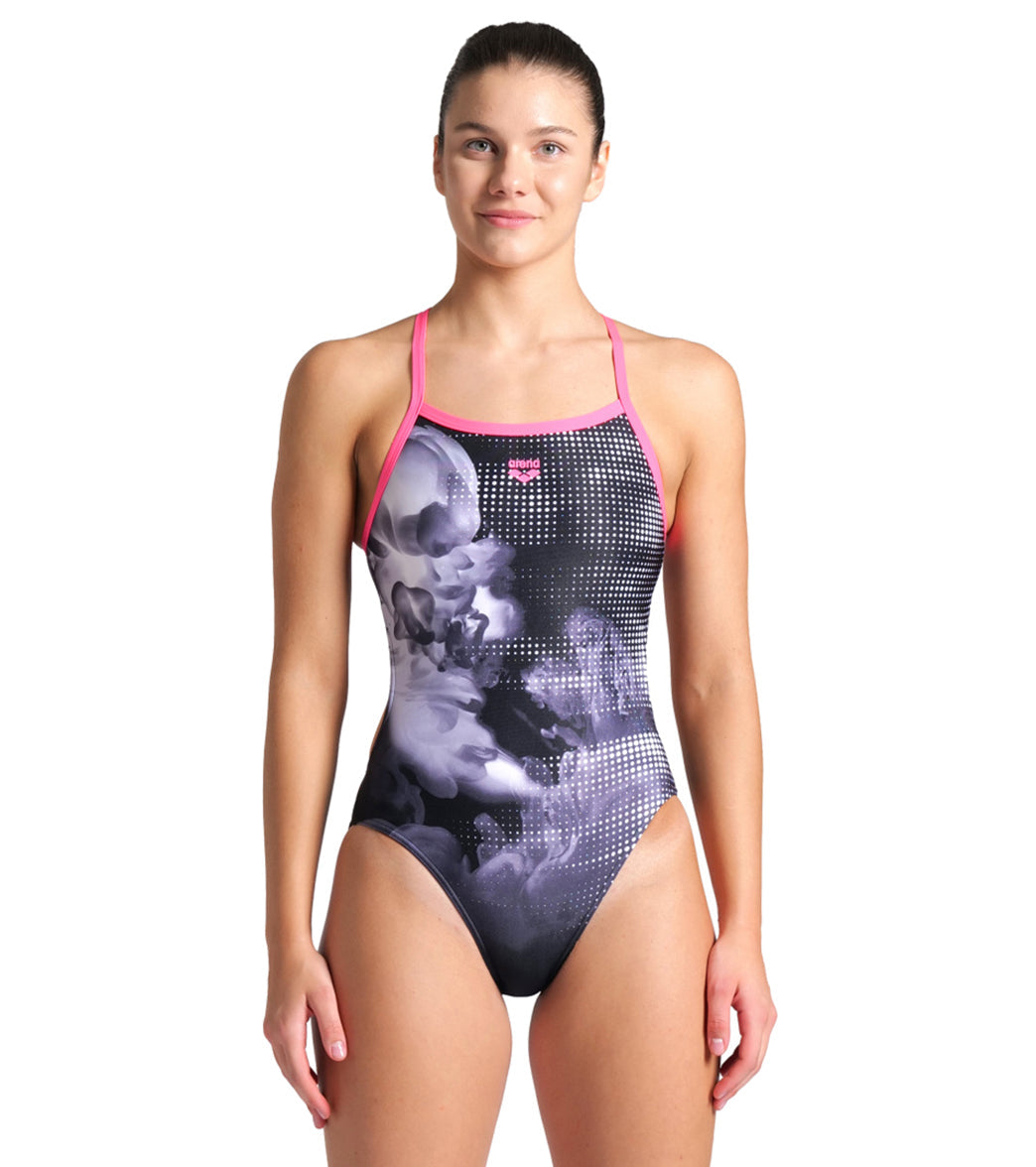 Arena Women's Airbrush Challenge Back One Piece Swimsuit