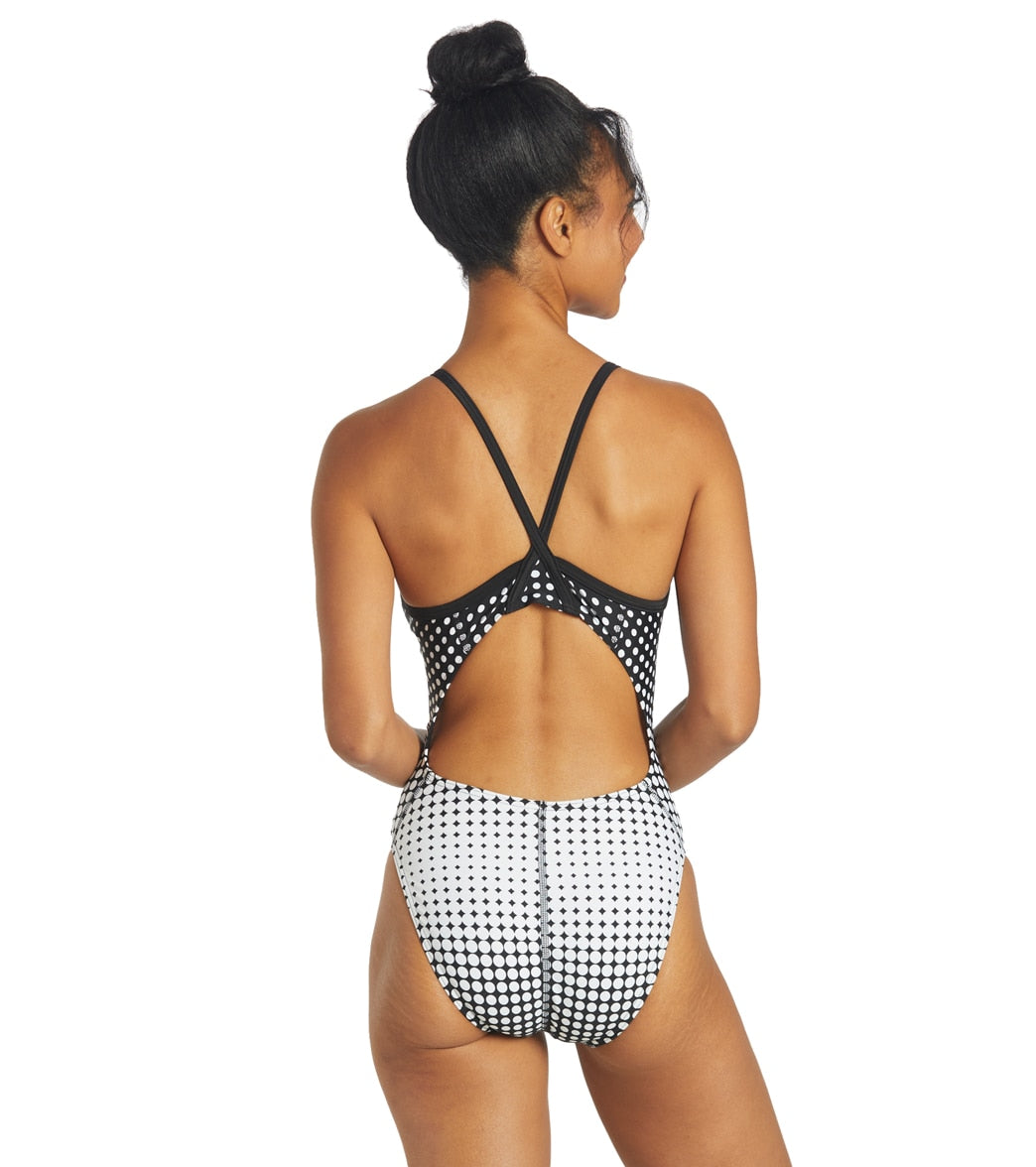 Sporti Molecule Thin Strap One Piece Swimsuit (22-44)