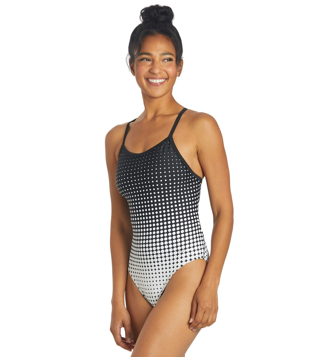 Sporti Molecule Thin Strap One Piece Swimsuit (22-44)