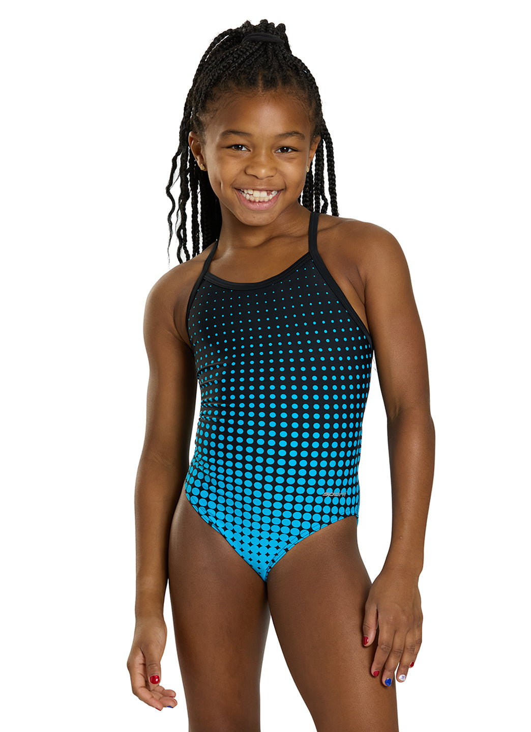 Sporti Molecule Thin Strap One Piece Swimsuit (22-44)