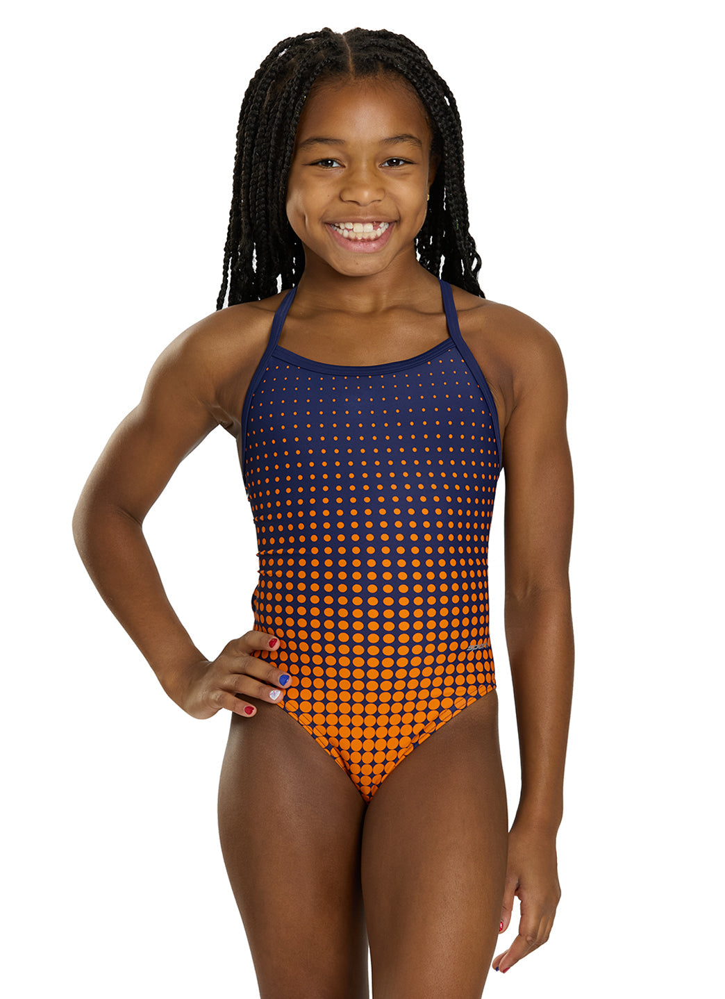 Sporti Molecule Thin Strap One Piece Swimsuit (22-44)