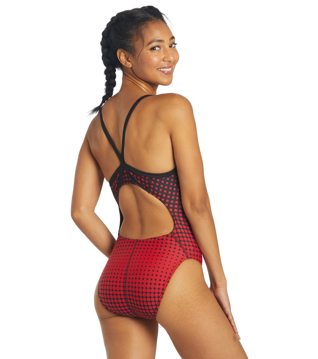 Sporti Molecule Thin Strap One Piece Swimsuit (22-44)