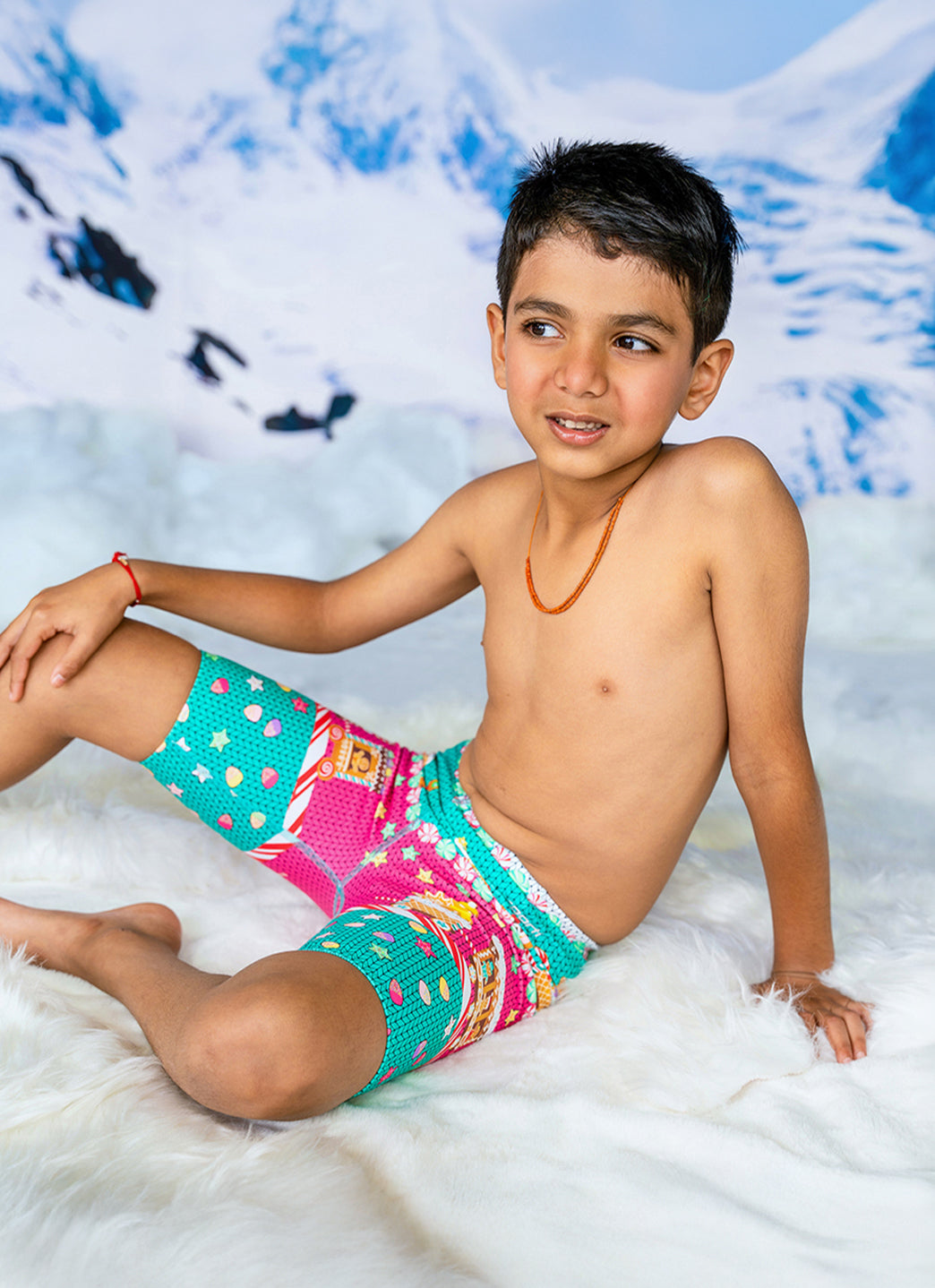 Sporti Granny Sweater Gingerbread Jammer Swimsuit (22-44)