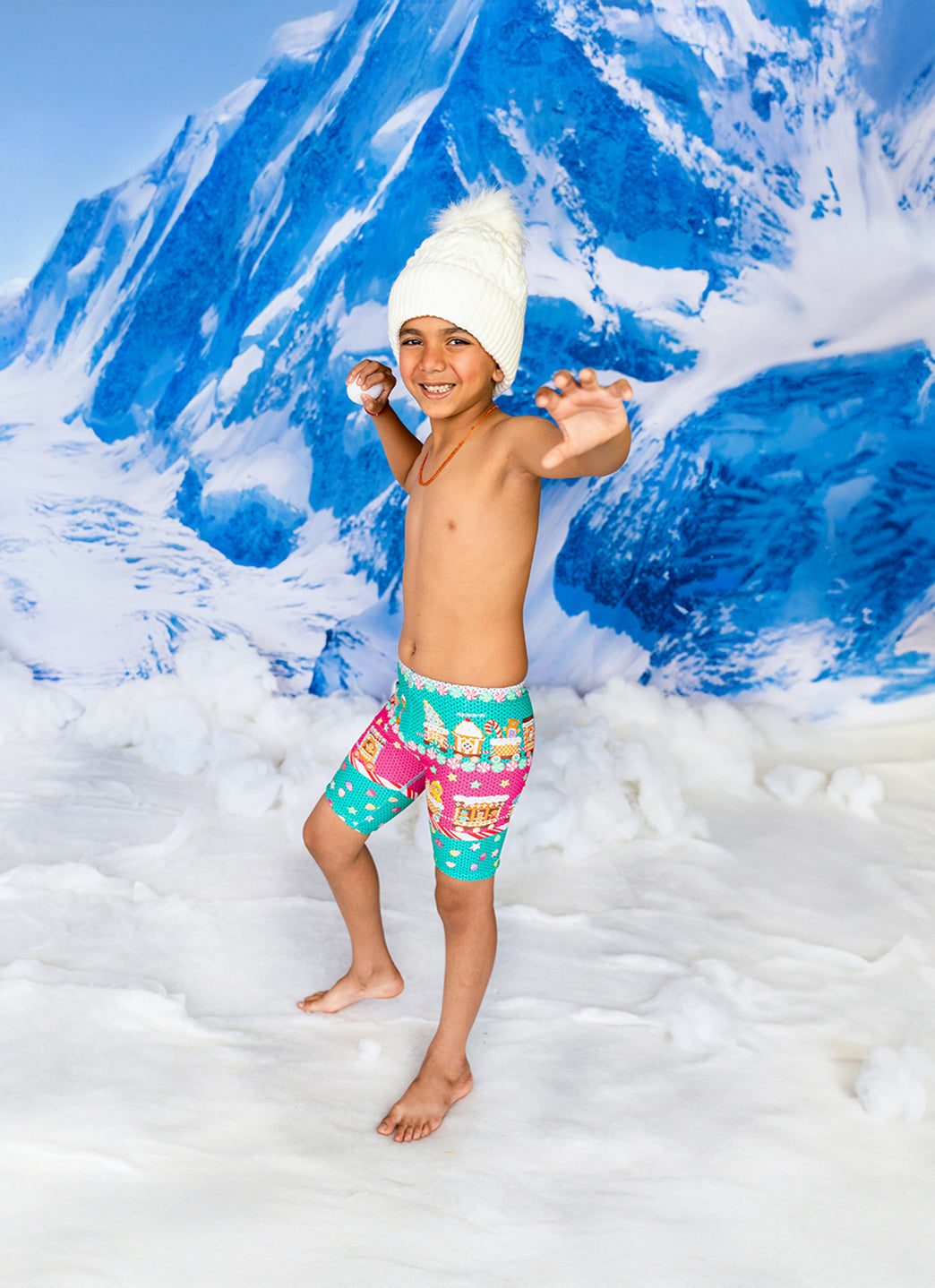 Sporti Granny Sweater Gingerbread Jammer Swimsuit (22-44)