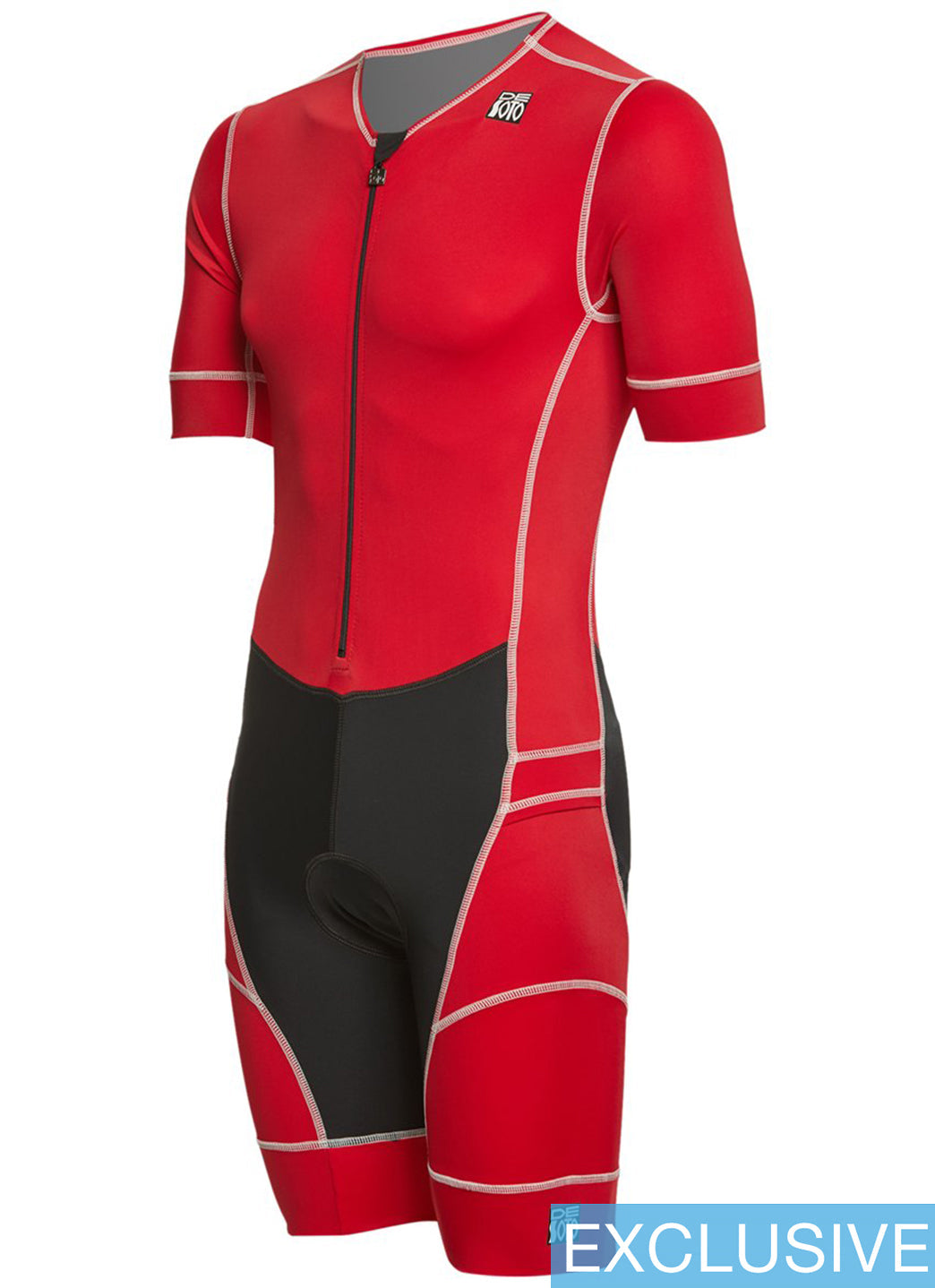 DeSoto Men's Mobius Short Sleeve Custom Tri Suit (SwimOutlet Exclusive)