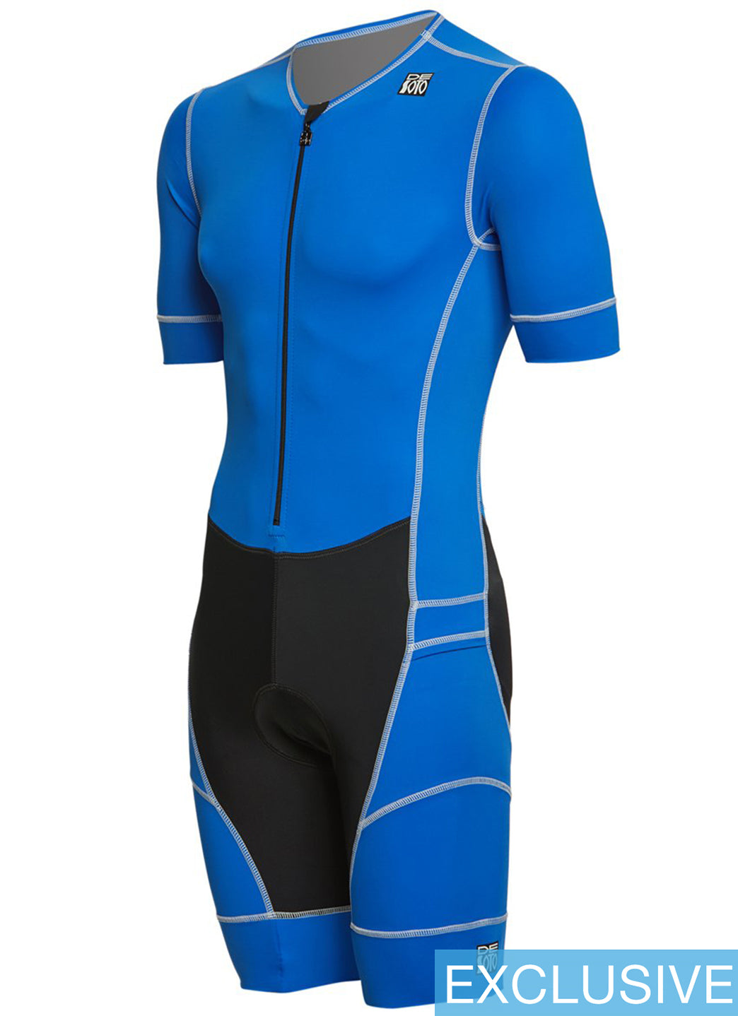 DeSoto Men's Mobius Short Sleeve Custom Tri Suit (SwimOutlet Exclusive)
