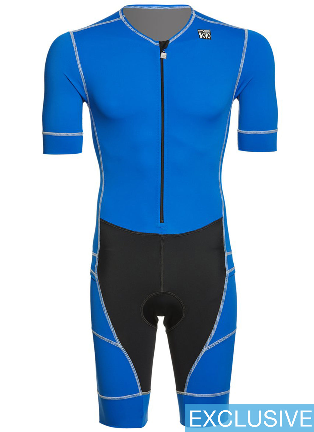 DeSoto Men's Mobius Short Sleeve Custom Tri Suit (SwimOutlet Exclusive)