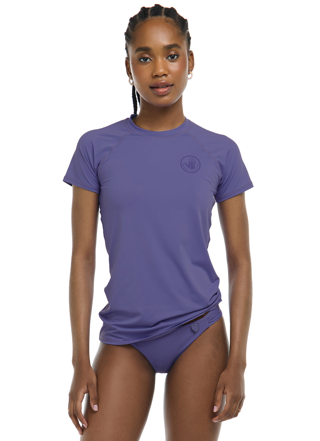 Body Glove Women's In Motion Short Sleeve Rash Guard