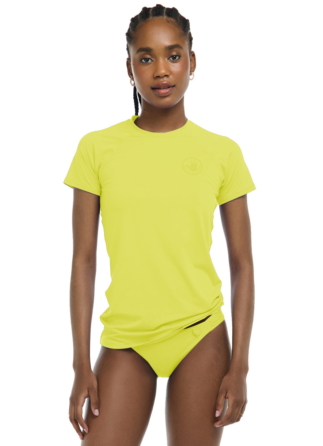 Body Glove Women's In Motion Short Sleeve Rash Guard