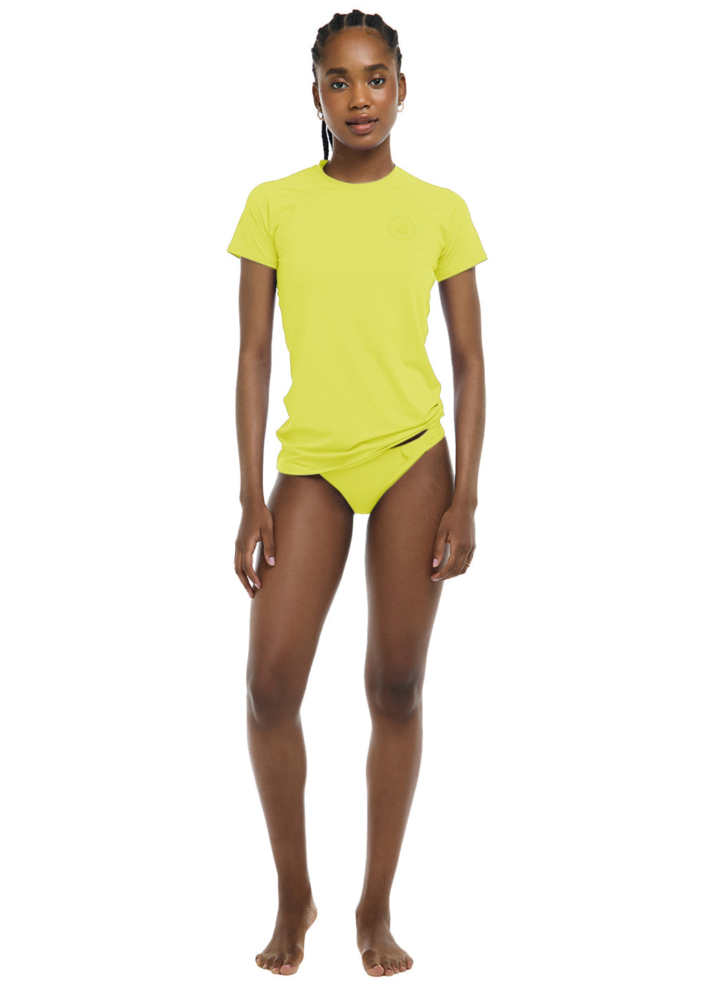 Body Glove Women's In Motion Short Sleeve Rash Guard