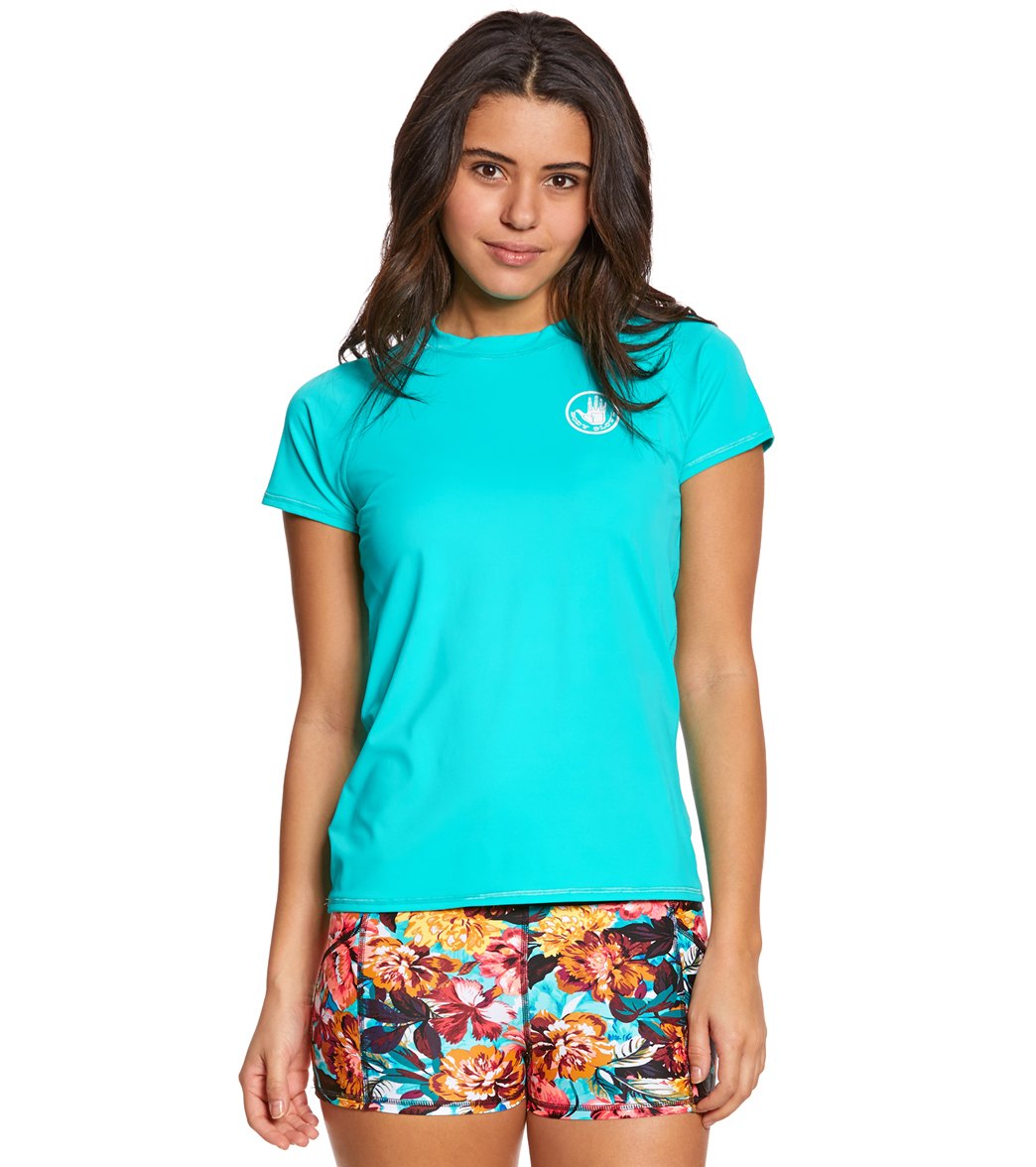 Body Glove Women's In Motion Short Sleeve Rash Guard