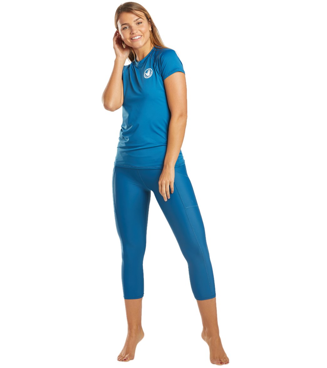 Body Glove Women's In Motion Short Sleeve Rash Guard
