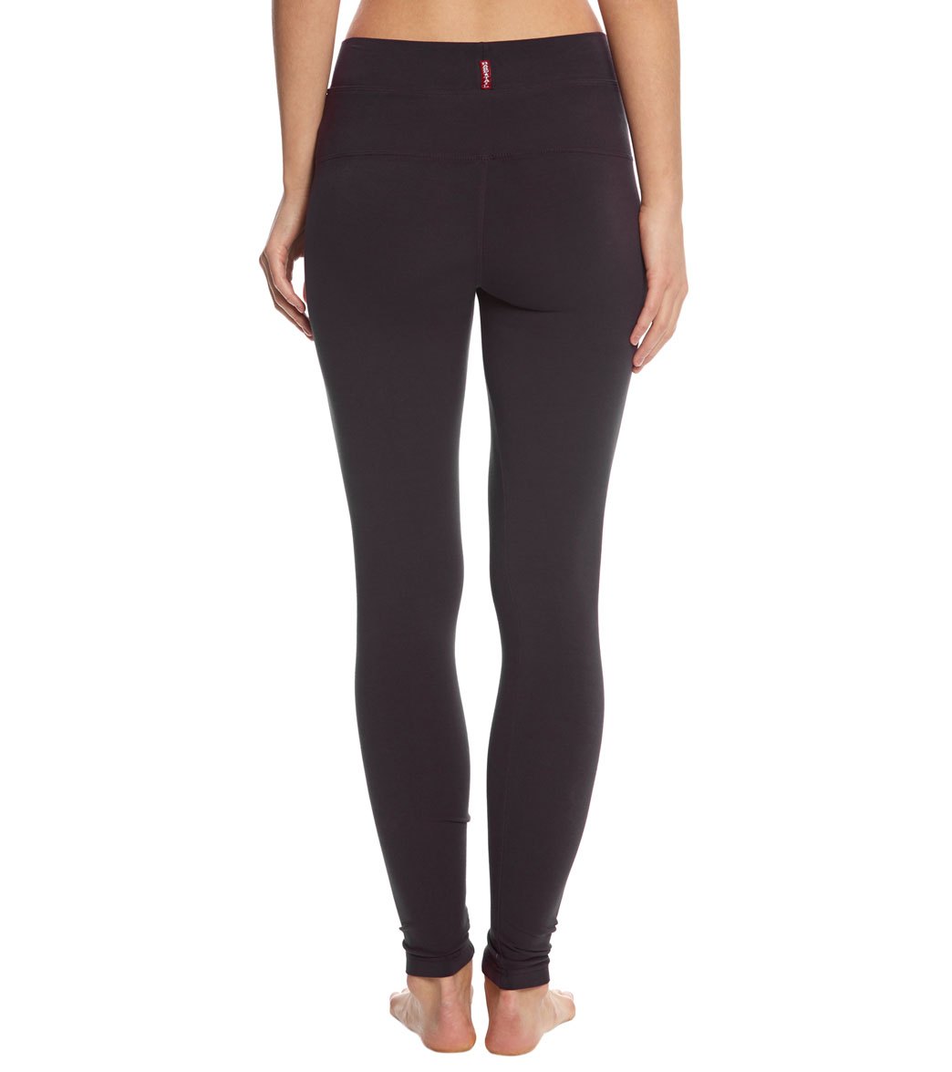 Hard Tail High Waisted Cotton Ankle Yoga Leggings