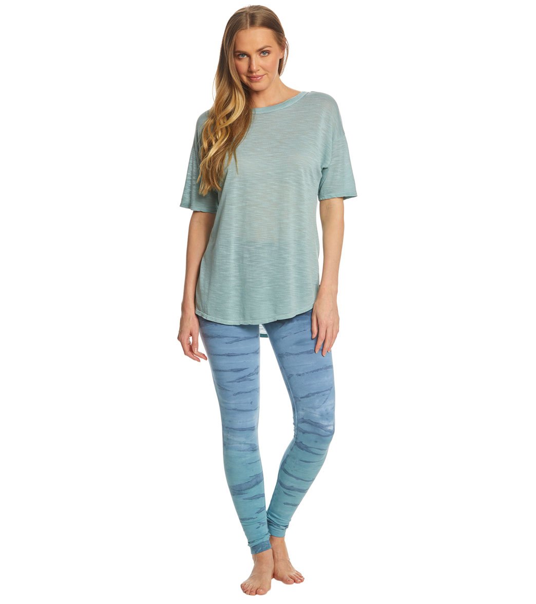 Hard Tail High Waisted Cotton Ankle Yoga Leggings