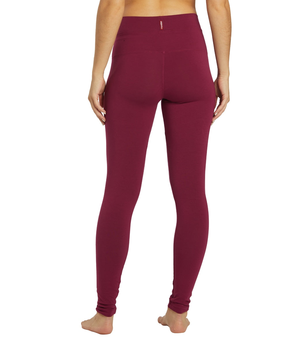 Hard Tail High Waisted Cotton Ankle Yoga Leggings