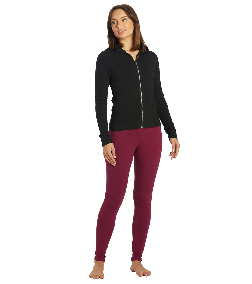 Hard Tail High Waisted Cotton Ankle Yoga Leggings