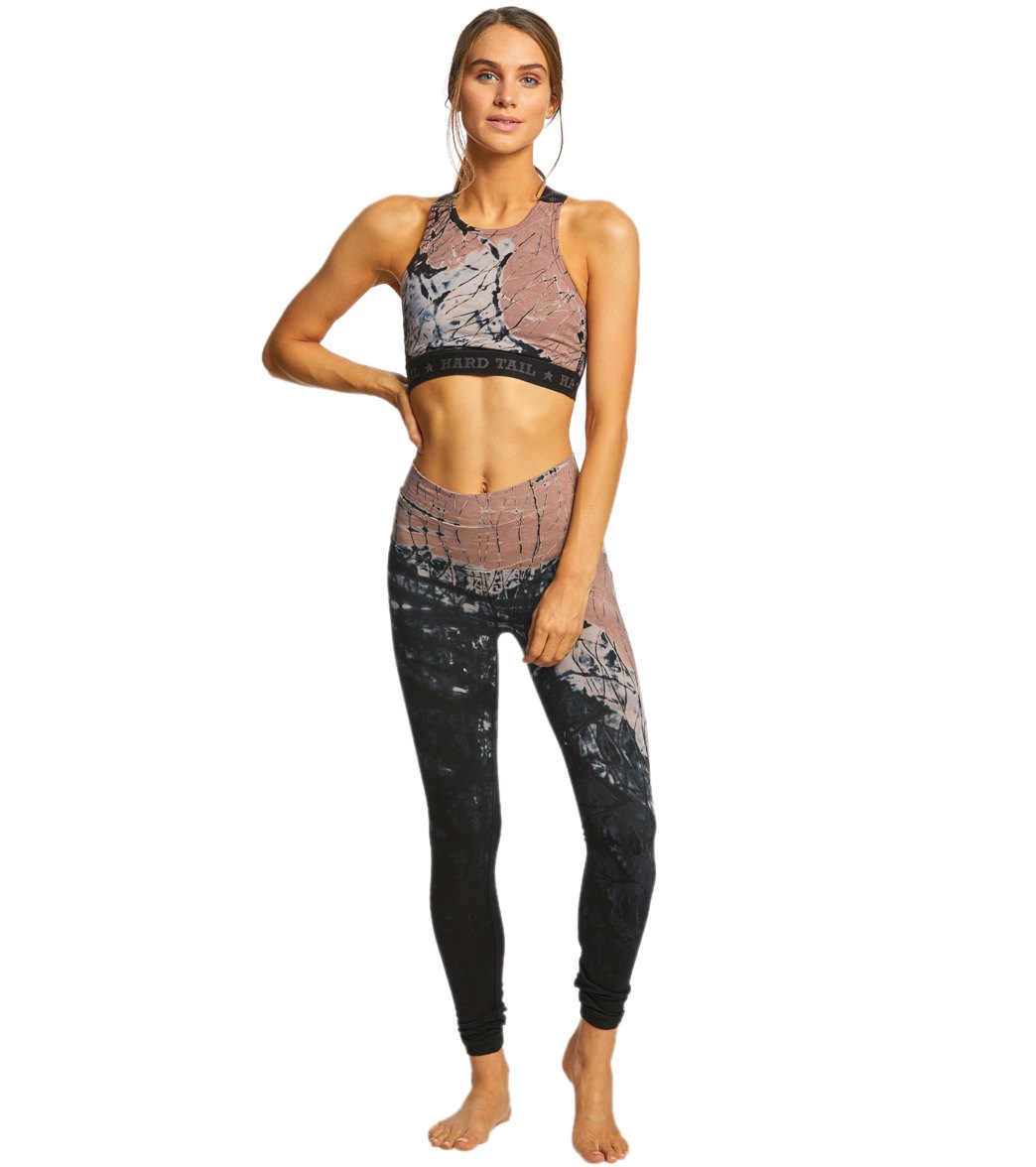 Hard Tail High Waisted Cotton Ankle Yoga Leggings