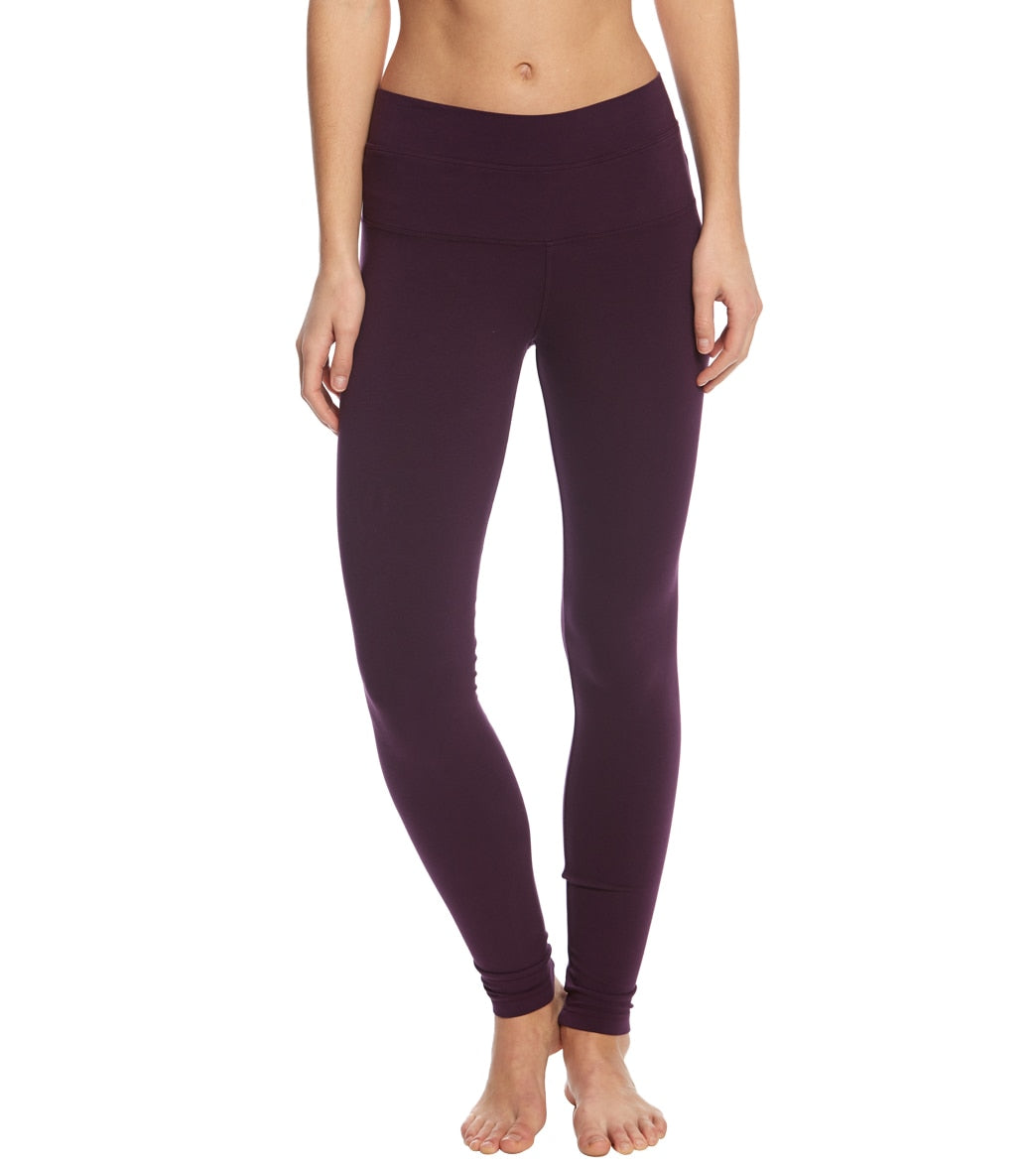 Hard Tail High Waisted Cotton Ankle Yoga Leggings