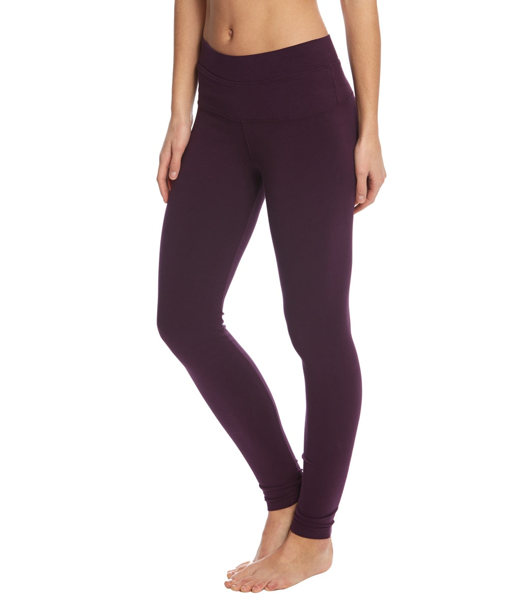 Hard Tail High Waisted Cotton Ankle Yoga Leggings