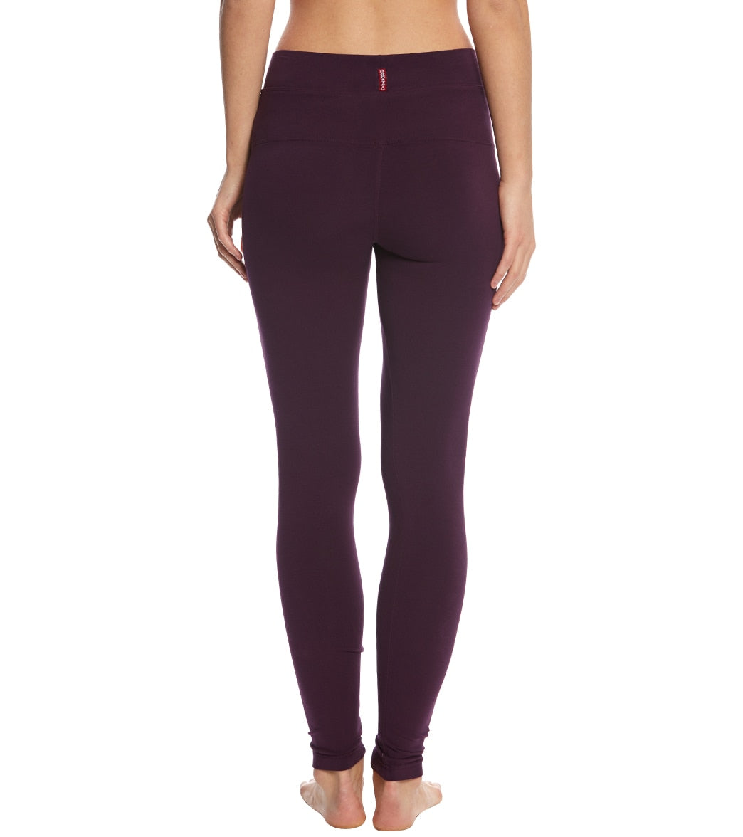 Hard Tail High Waisted Cotton Ankle Yoga Leggings