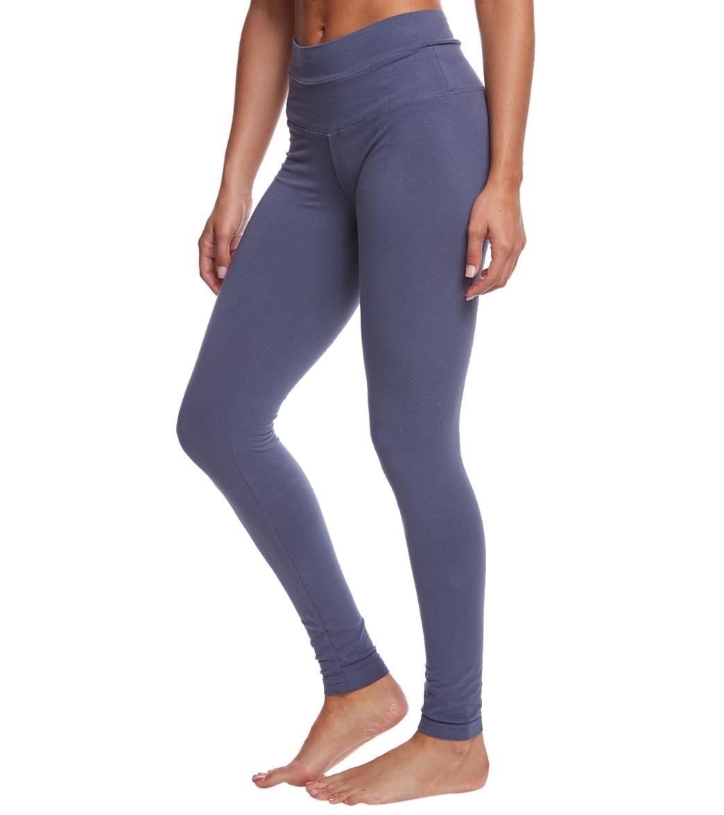 Hard Tail High Waisted Cotton Ankle Yoga Leggings