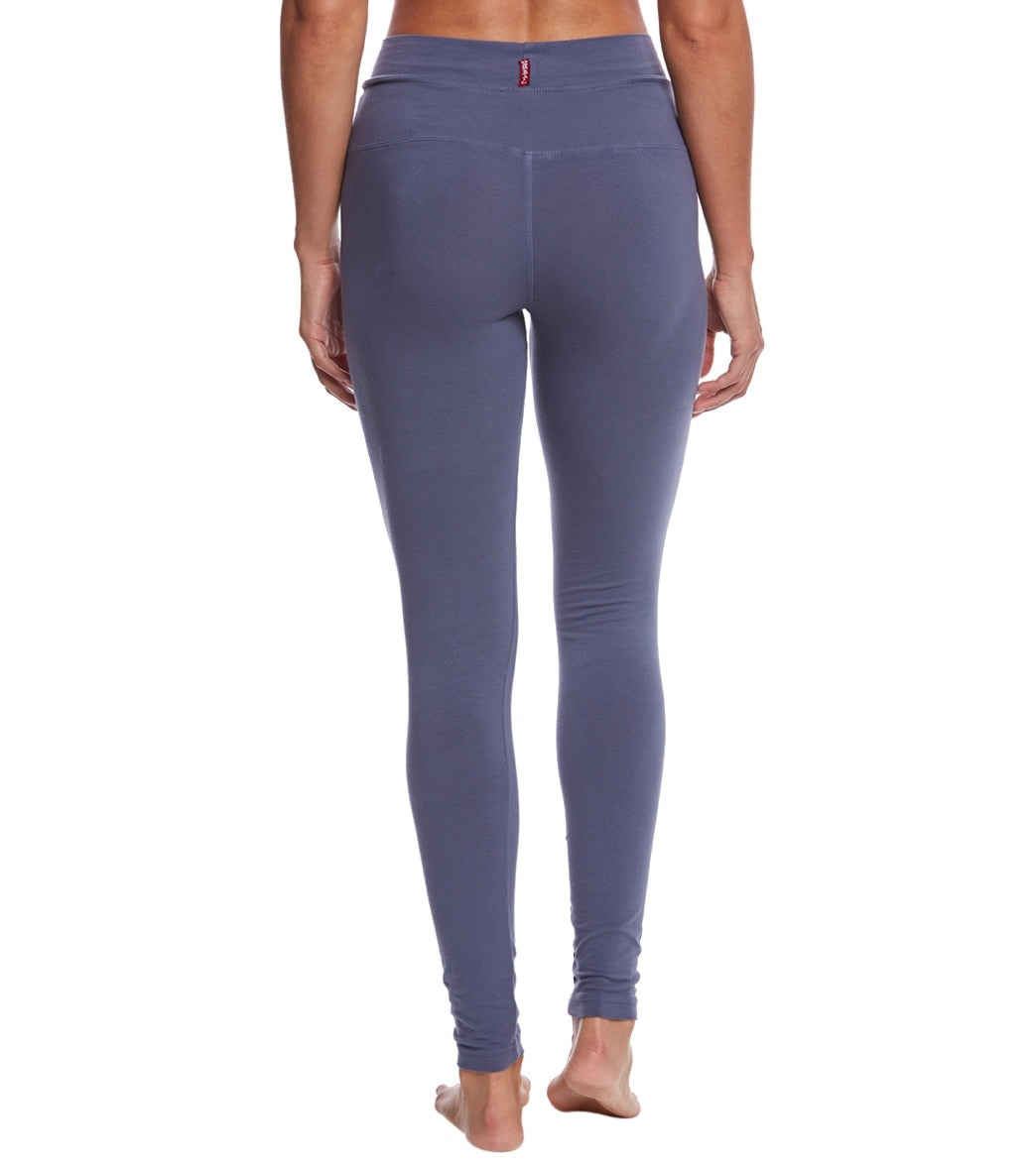 Hard Tail High Waisted Cotton Ankle Yoga Leggings