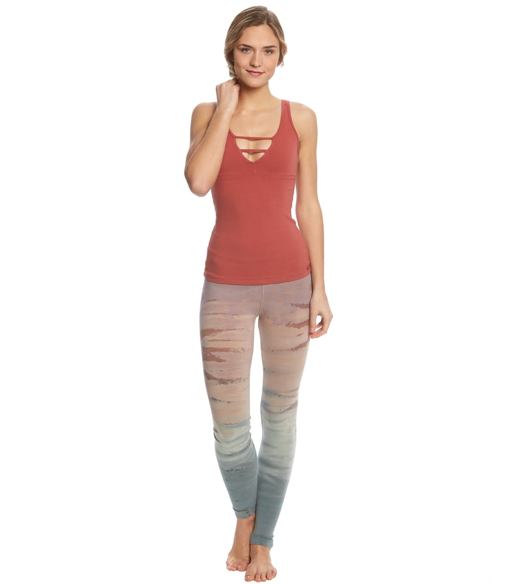 Hard Tail High Waisted Cotton Ankle Yoga Leggings