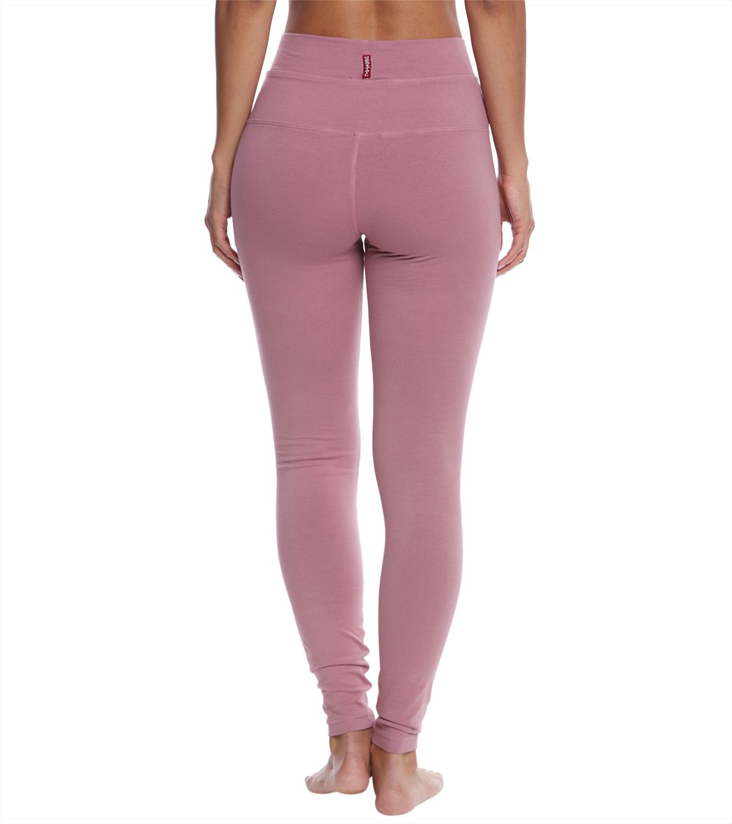 Hard Tail High Waisted Cotton Ankle Yoga Leggings