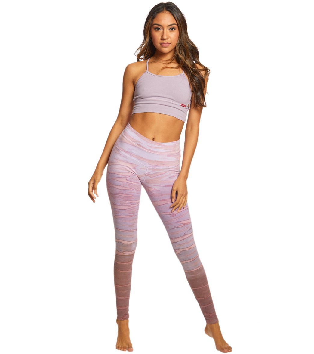 Hard Tail High Waisted Cotton Ankle Yoga Leggings