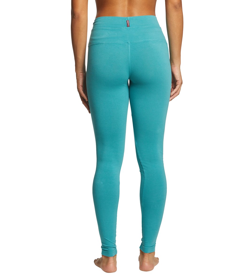 Hard Tail High Waisted Cotton Ankle Yoga Leggings