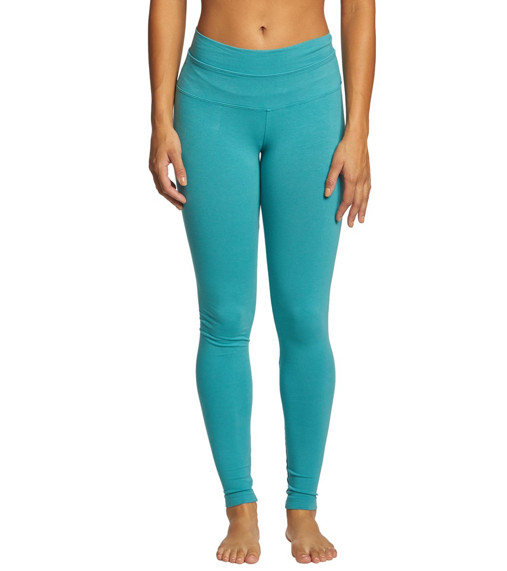Hard Tail High Waisted Cotton Ankle Yoga Leggings