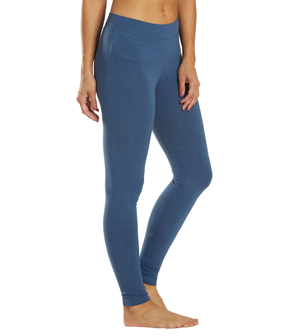 Hard Tail High Waisted Cotton Ankle Yoga Leggings