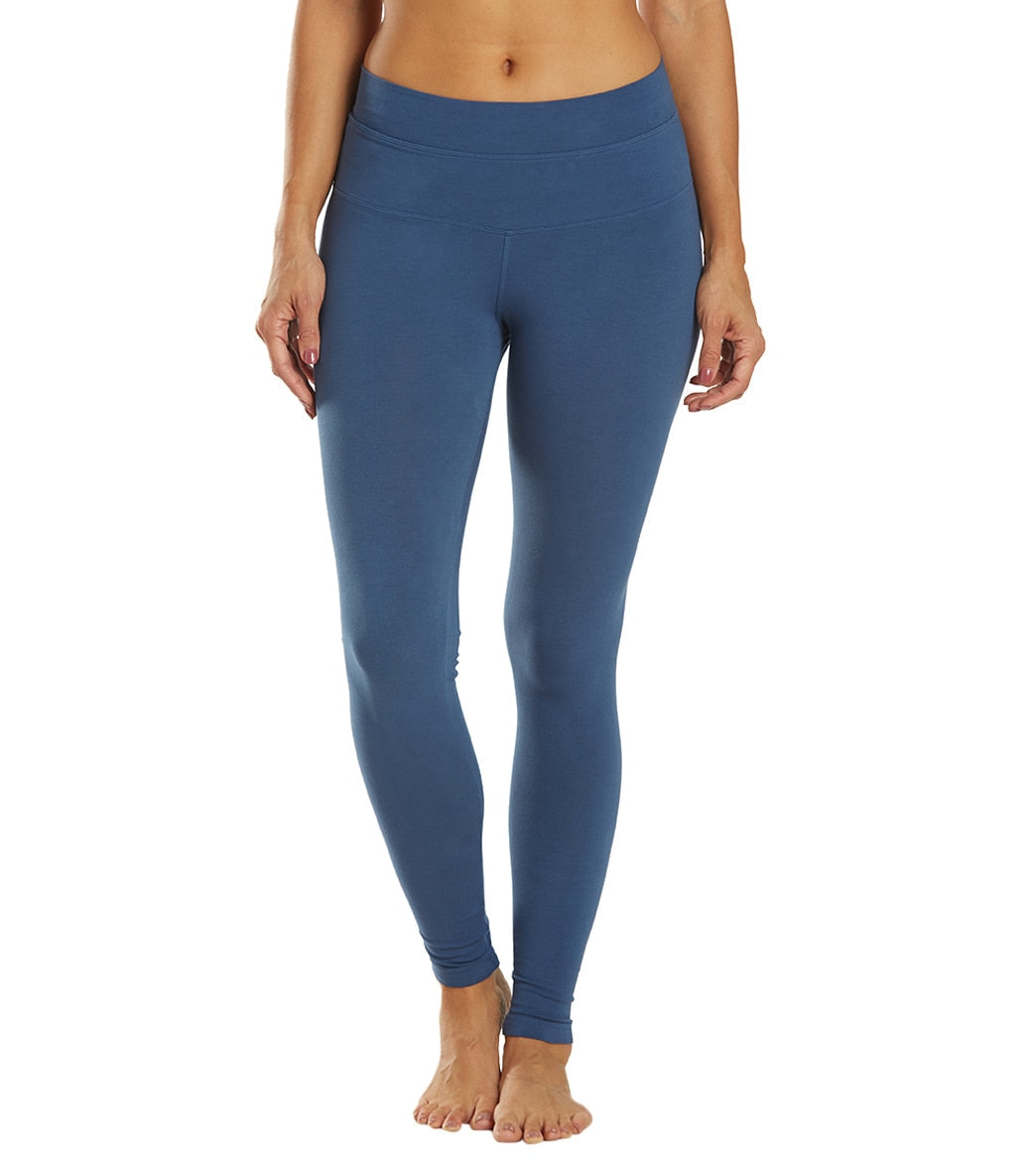 Hard Tail High Waisted Cotton Ankle Yoga Leggings