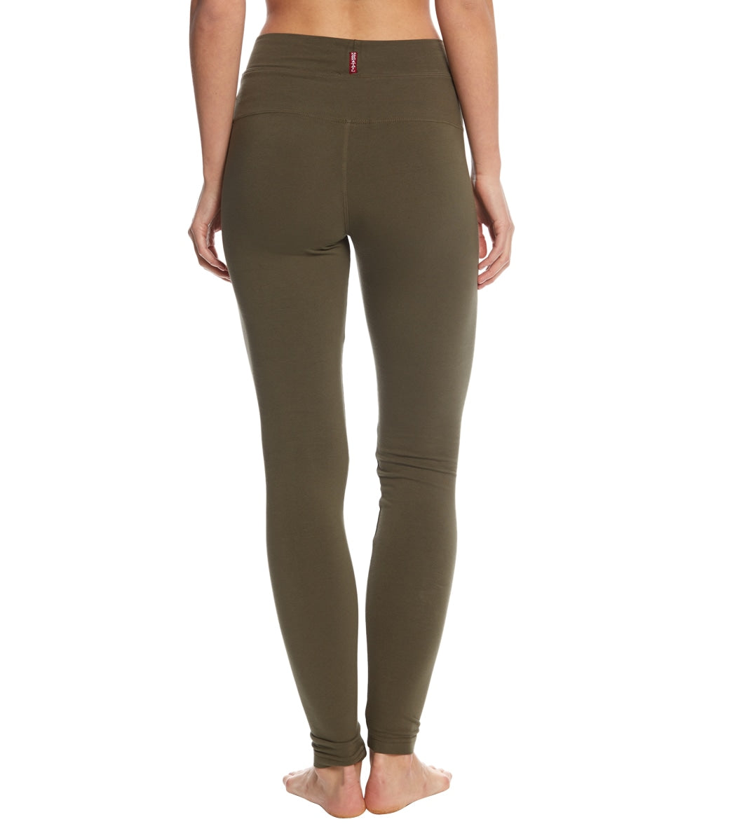 Hard Tail High Waisted Cotton Ankle Yoga Leggings