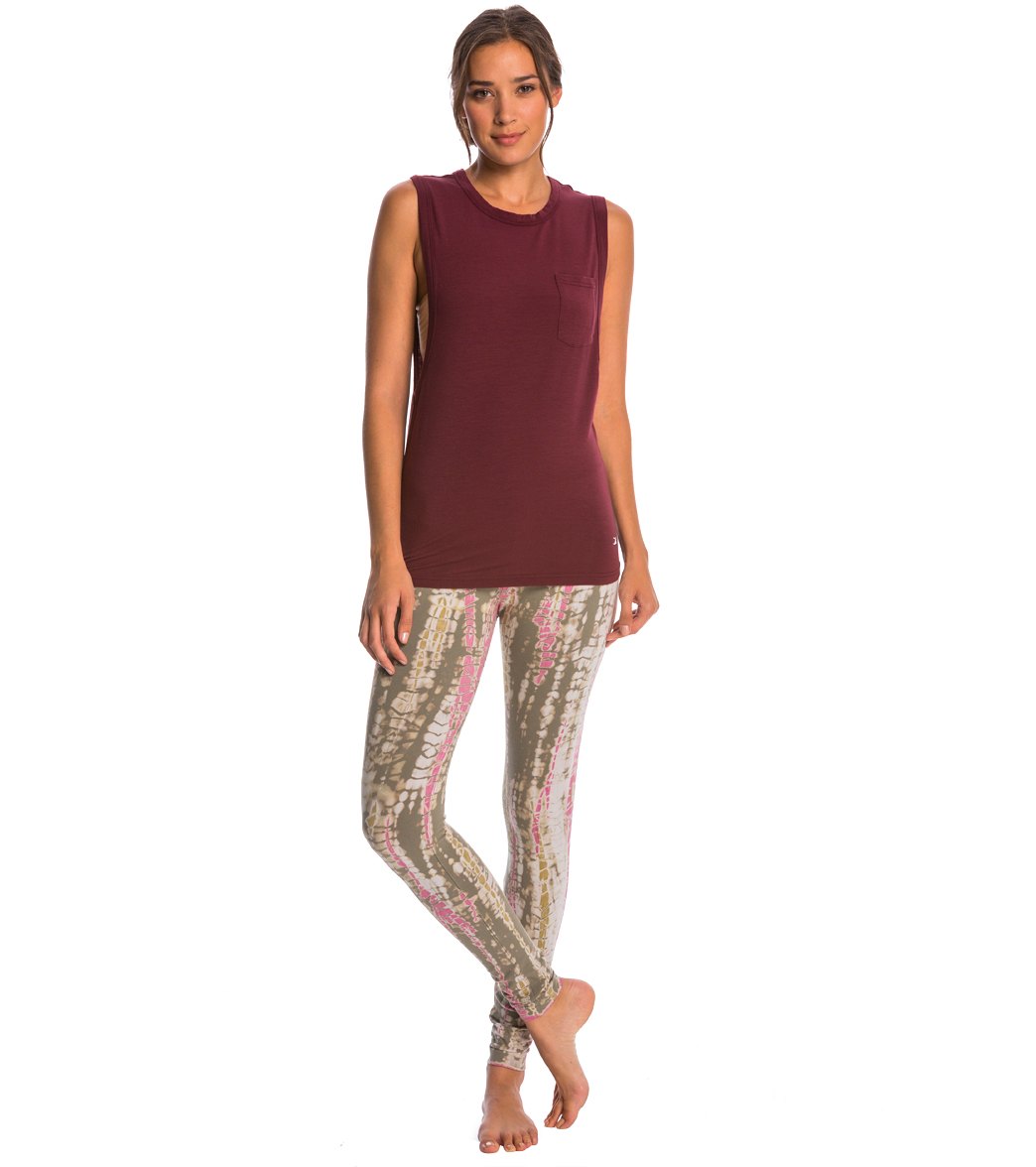 Hard Tail High Waisted Cotton Ankle Yoga Leggings