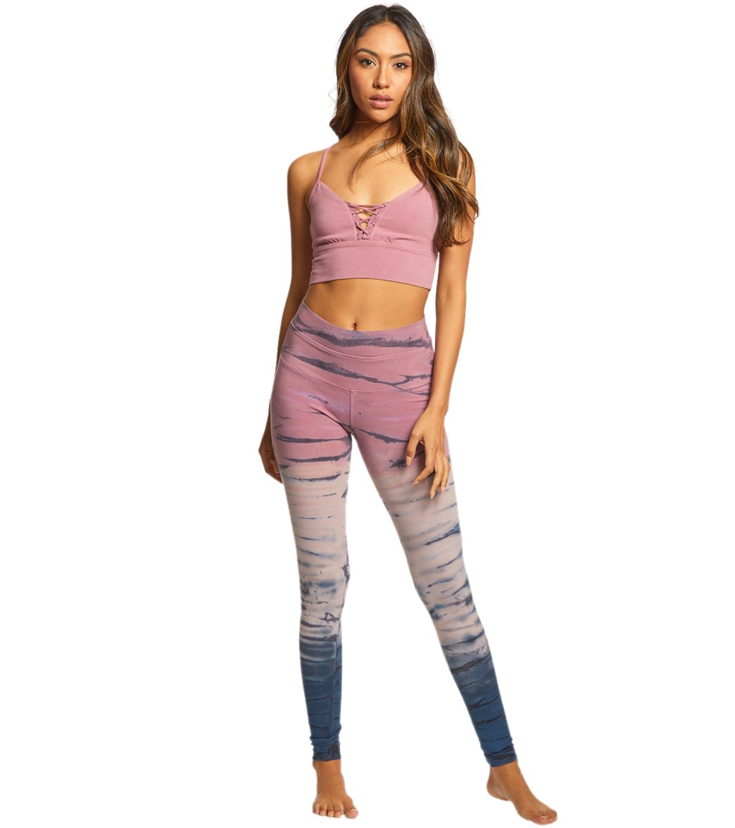 Hard Tail High Waisted Cotton Ankle Yoga Leggings