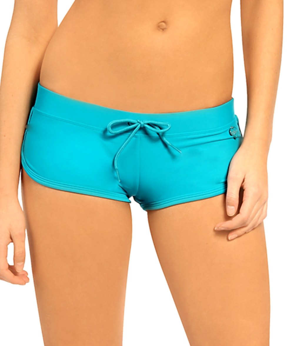 Body Glove Swimwear Smoothies Sidekick Sporty Boy Short Bikini Bottom