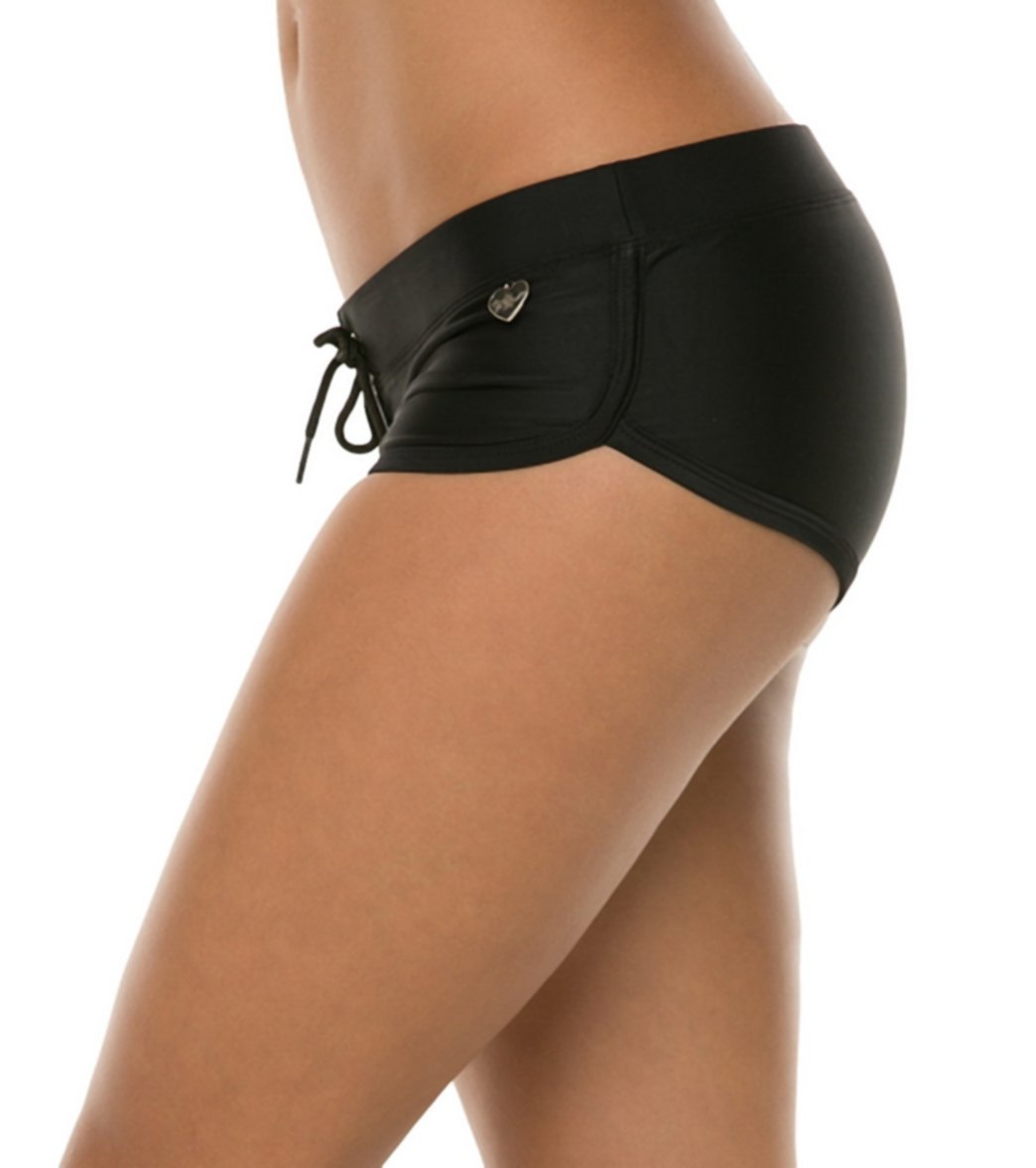 Body Glove Swimwear Smoothies Sidekick Sporty Boy Short Bikini Bottom