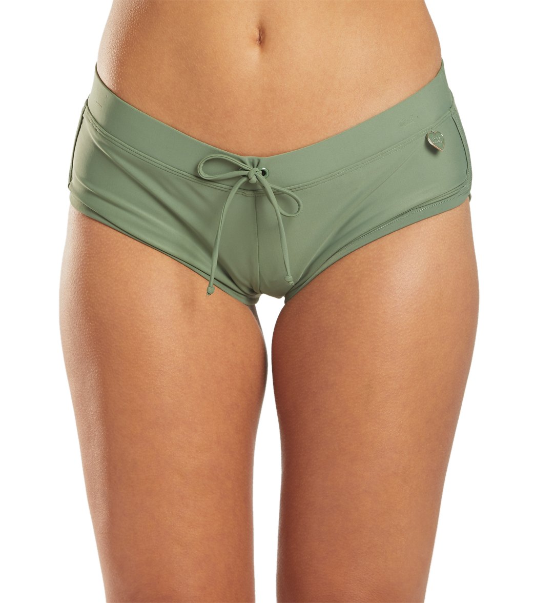 Body Glove Swimwear Smoothies Sidekick Sporty Boy Short Bikini Bottom