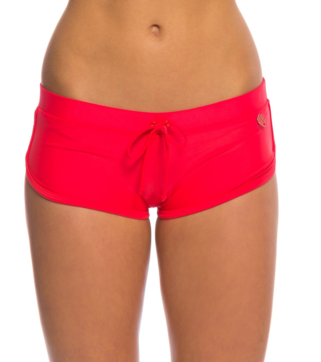 Body Glove Swimwear Smoothies Sidekick Sporty Boy Short Bikini Bottom